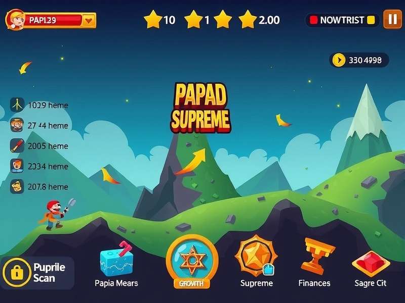 Papad Supreme Game Screenshot